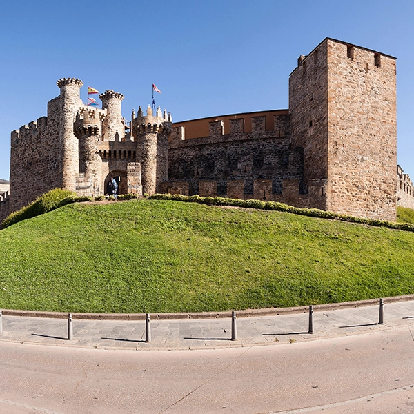 Castillo templario de Ponferrada.